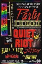 Rainbow Bar and Grill 45th Anniversary Party Concert Poster Rainbow Bar and Grill 45th Anniversary Party Concert Poster