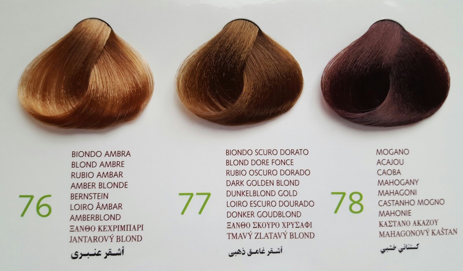 Sanotint Hair Color Chart