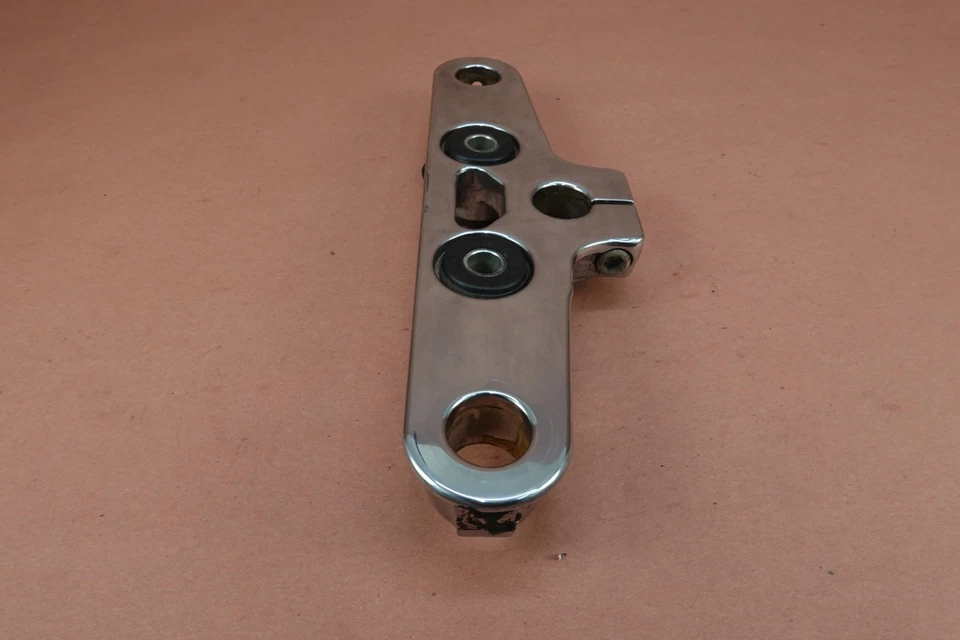 Harley-Davidson Fat Boy 2000-2006 abrazadera de horquilla triple árbol superior FLSTFI Foto 4 de 4