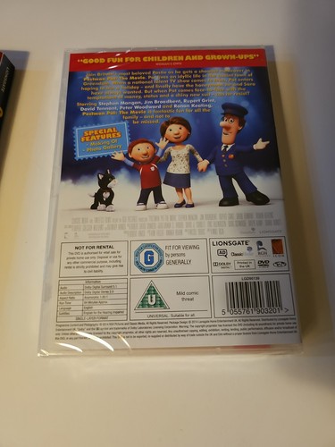 Postman Pat The Movie DVD With Slip Cover Sleeve New Sealed UK Import Region 2 - Picture 5 of 5