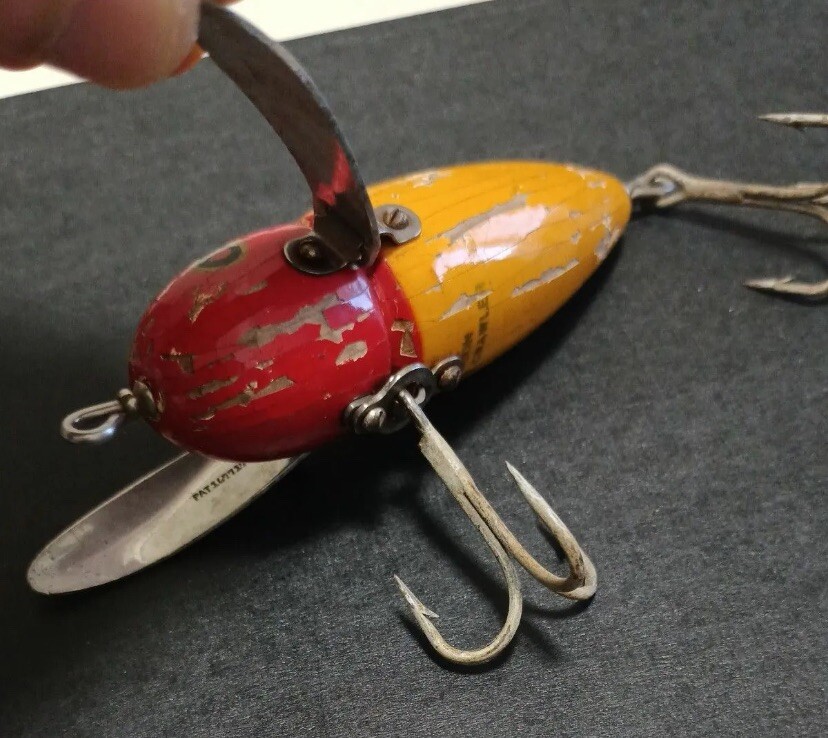 オールドルアー ヘドン マスキー サーフッサー Musky Surfusser HEDDON,へドン,MUSKY,SURFUSSER,350,オールド,ルアー,ウッド