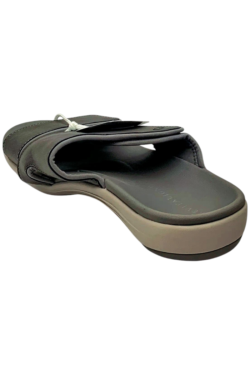 Revitalign Women's Orthotic Slide Sandals Kholo Nuevo Metallic