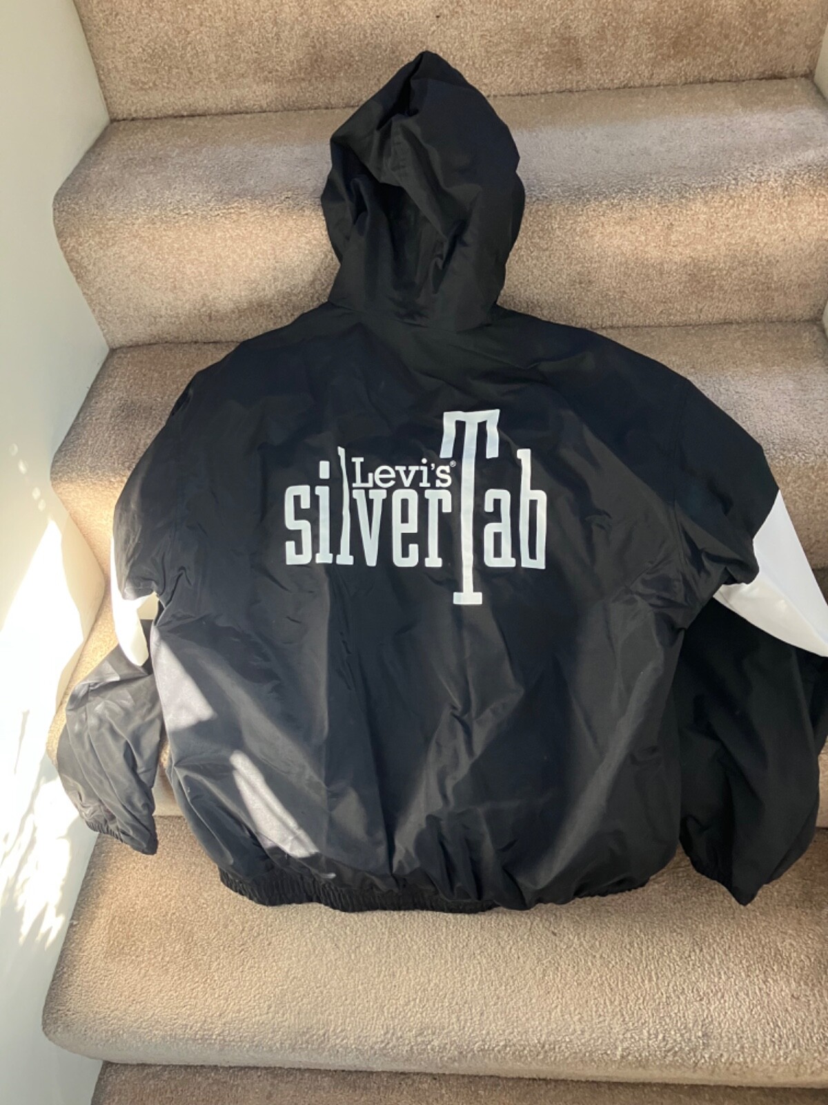 Levis Silvertab Windbreaker Jacket Orca Classic - image 2