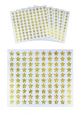 100  gold star stickers teacher reward
