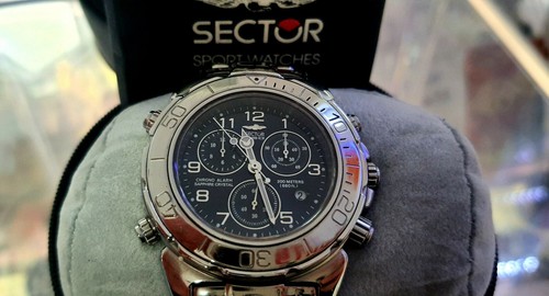 🕰️ Orologio uomo Sector No Limits 450 acciaio cristallo zaffiro 200 m Sub  🇨🇭 | eBay