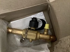 EMERSON 806754 1/2" ODF BVS-012 Refrigeration Ball Valve with Access Valve