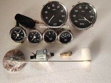 Smiths Kit- Temp Oil Fuel Volt Speedo 140-0 Mph 0-80 Rpm 100mm Bc