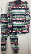 New Cotton Unisex PJs Pajamas Set Christmas Holiday XXXL The Children's Place