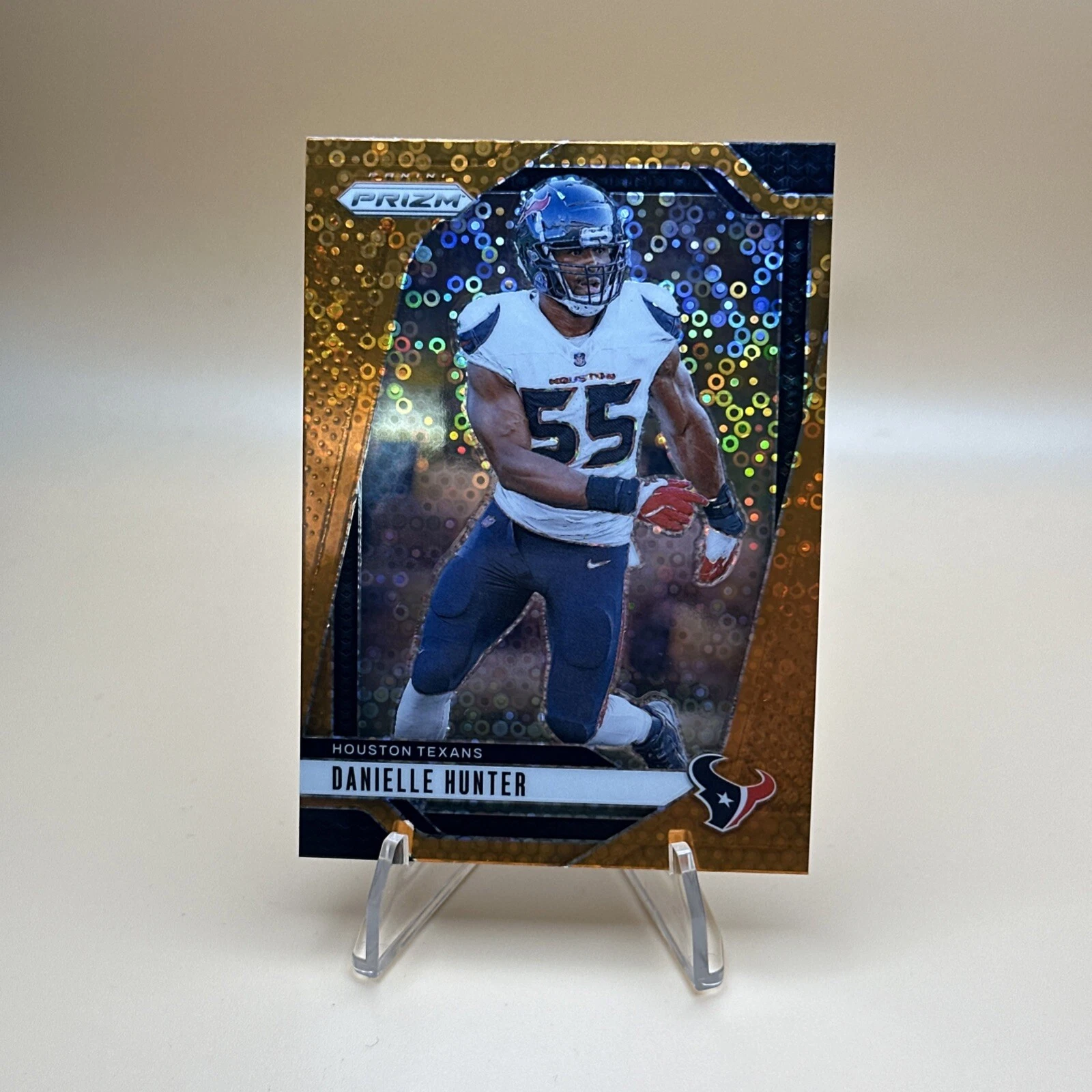 Danielle Hunter Orange Disco Prizm 2024 Panini Prizm Football #117