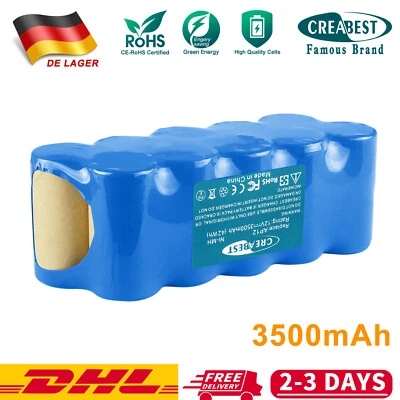 CREABEST Batería 3500mAh 12V Ni-MH para Gardena AP12 2110 2150 2155 2165 2169 Accu-System V12