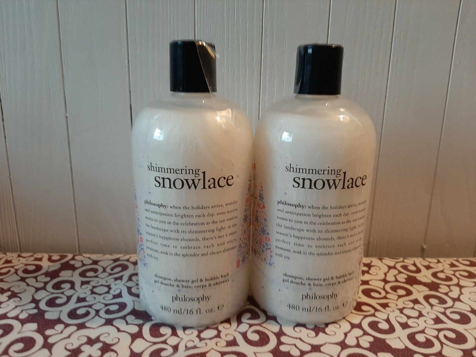 Philosophy Shimmering Snowlace Shampoo amp; 16o Duo Max 43% OFF Shower Gel Our shop OFFers the best service