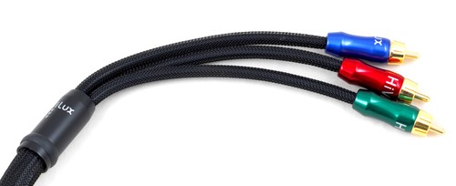 HiViLux prof. YUV-Komponenten-Kabel OCC Ø=17mm/1,8m RGB auch als HiFi Cinchkabel - Bild 2 von 4