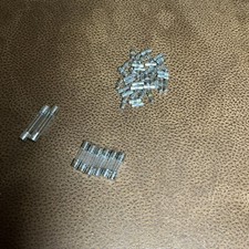 Fuses, Lot of 46, 38 3 Amp, 6 5 Amp, 2 7 Amp Christmas Lights