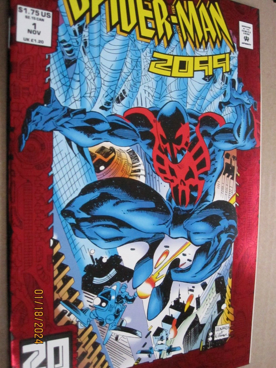 1992 MARVEL COMICS SPIDER-MAN 2099 #1 RED FOIL COVER SM2 | eBay