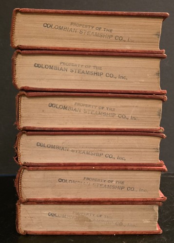 Antique Mark Twain Book Set Lot of (6) 1917- 1928 Authorized Editions Collier - Imagen 5 de 13