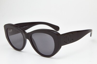 CHANEL 5492 Sunglasses Black Frame Oversized Butterfly Total Black