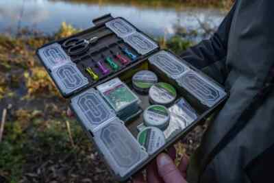 Terminal Tackle Storage Carp Fishing Tackle Box Korum Slim Blox