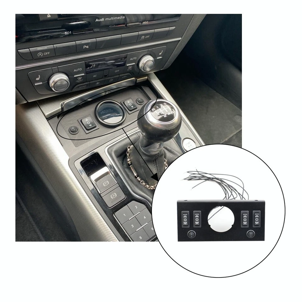 Manómetro de suspensión neumática con pantalla 5 en 1 + Electroválvula + Panel de control Foto 2 de 4