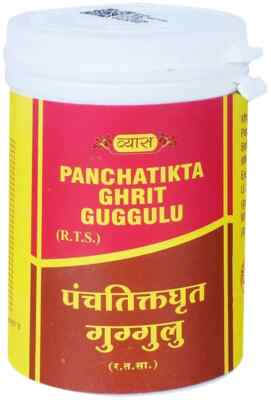 Vyas Panchatikta Ghrit Guggulu Tablets (100tab) Herbal Ayurvedic Supplement