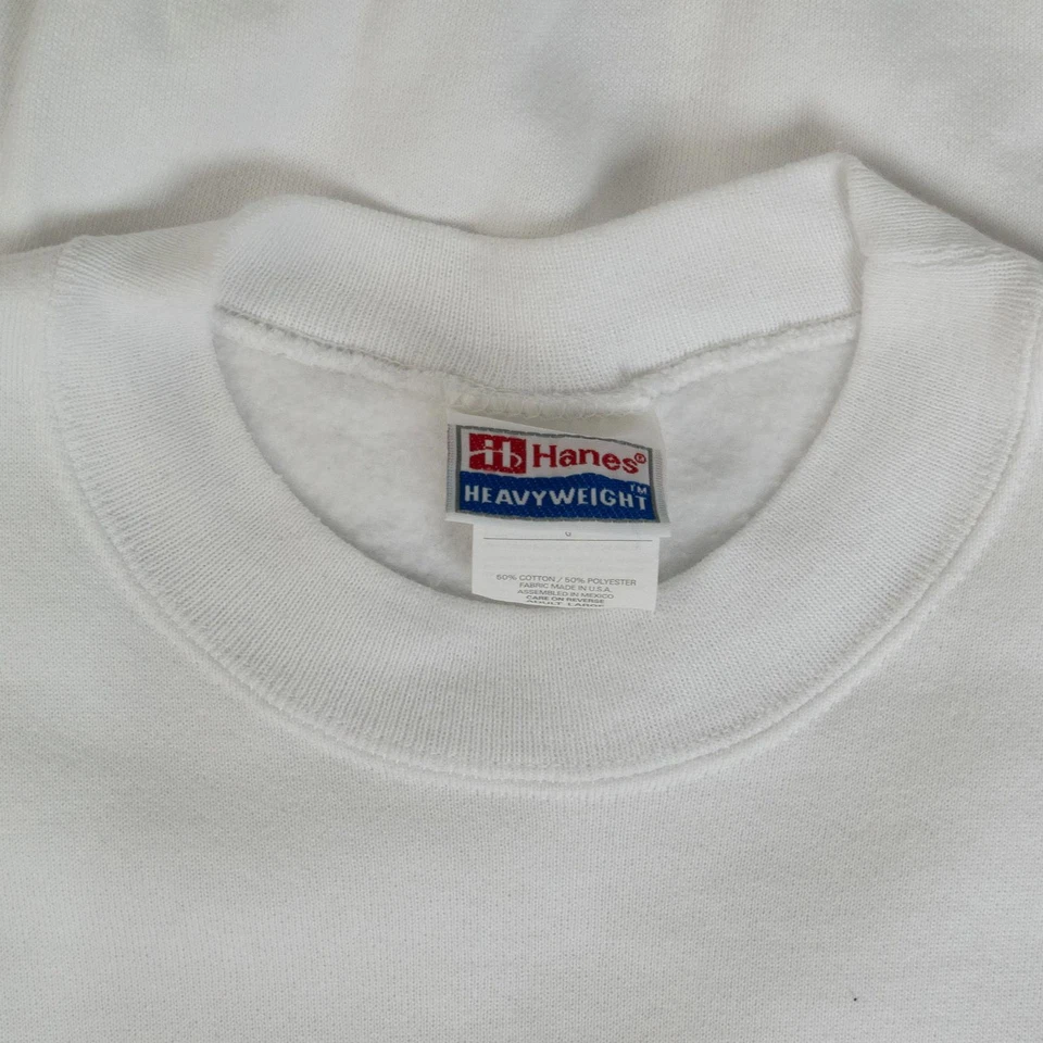 Vintage 1992 In N Out Crewneck Vtg 90s 1990s Burgers Graphic California CA Hanes - Image 3 of 4