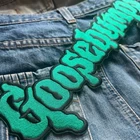 Goosebumps Horror Iron on Embroidered Large Back patch