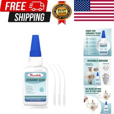 Ceramic Glue Clear 30g, Food Safe Glue for Ceramic Repair, Waterproof for Bondin