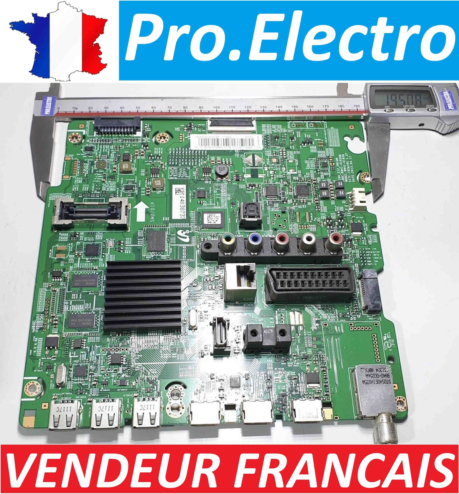 Réparer écran noir Samsung UE50F6400 avec carte BN94-06270R