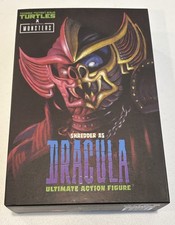 NECA TMNT X Universal Monsters Shredder As Dracula Ultimate Action Figure New