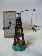 JOUET MECANIQUE - LE MANEGE A AVIONS - EN BOITE - PARFAIT ETAT