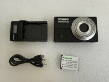 Olympus FE-5010 12MP Digital Camera Black 5x Zoom w/ Battery and Charger