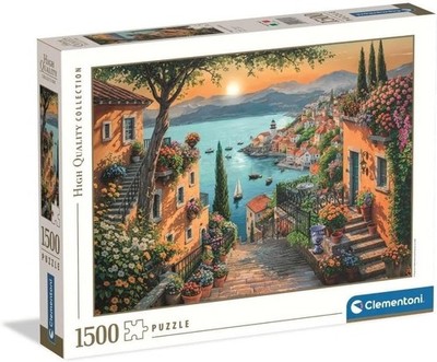 Clementoni Puzzle Collection - Steps to The Harbor 1500 Stücke - Puzzle für E