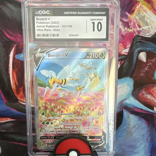 Beedrill V graded CGC 10 for sale on eBay