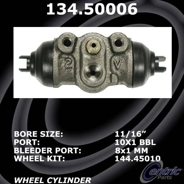 For Kia Rio 2003-2005 Centric Premium Rear Drum Brake Wheel Cylinder - Imagem 2 de 2