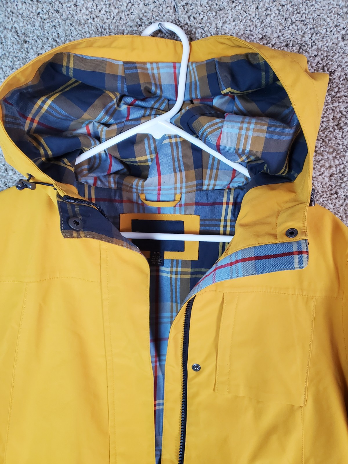 Pendleton Women's Rain Jacket Yellow Size Medium … - image 7