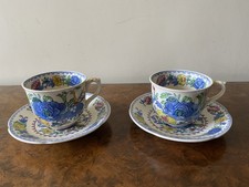 Mason's Ironstone 2 x Teacups & 2 x Saucers  “Regency” C4475 Vintage