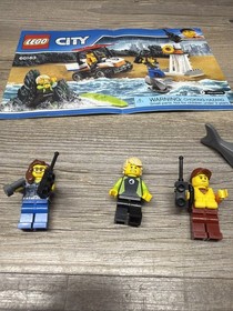 Lego 60163 Figures And Manual Only !!!!!