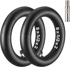 Thicker 2mm Butyl Rubber 8.5x2 Inner Tube for Scooters - Replacement Tire Tube