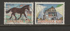 Denmark 1998 Europa, National Festivals o/FU SG 1146-7 Facit 1215-6