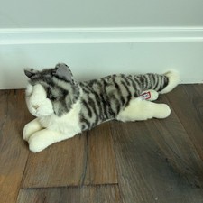 Douglas Cuddle Toys Smokey Gray Cat Tabby Str...