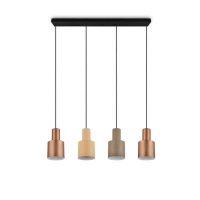 Trio Lighting Hängeleuchte Agudo multicolor linear Hängelampe Lampe Leuchte Spot