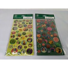 Christmas House Crystal Stickers 40 Each Sealed Lot of 2