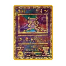 Carta Pokemon MEW ANTICO metal card promo FAN art carta in metallo, collezioni