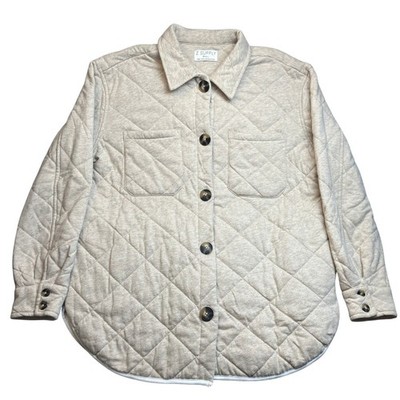 Z Supply Shirt Womens Small Quilted Outdoor Shacket Preppy Minimalist Streetwear
