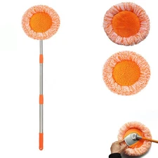 AQWEI 360° Rotatable Adjustable Cleaning Mop, Extendable Wall Cleaning Mop,