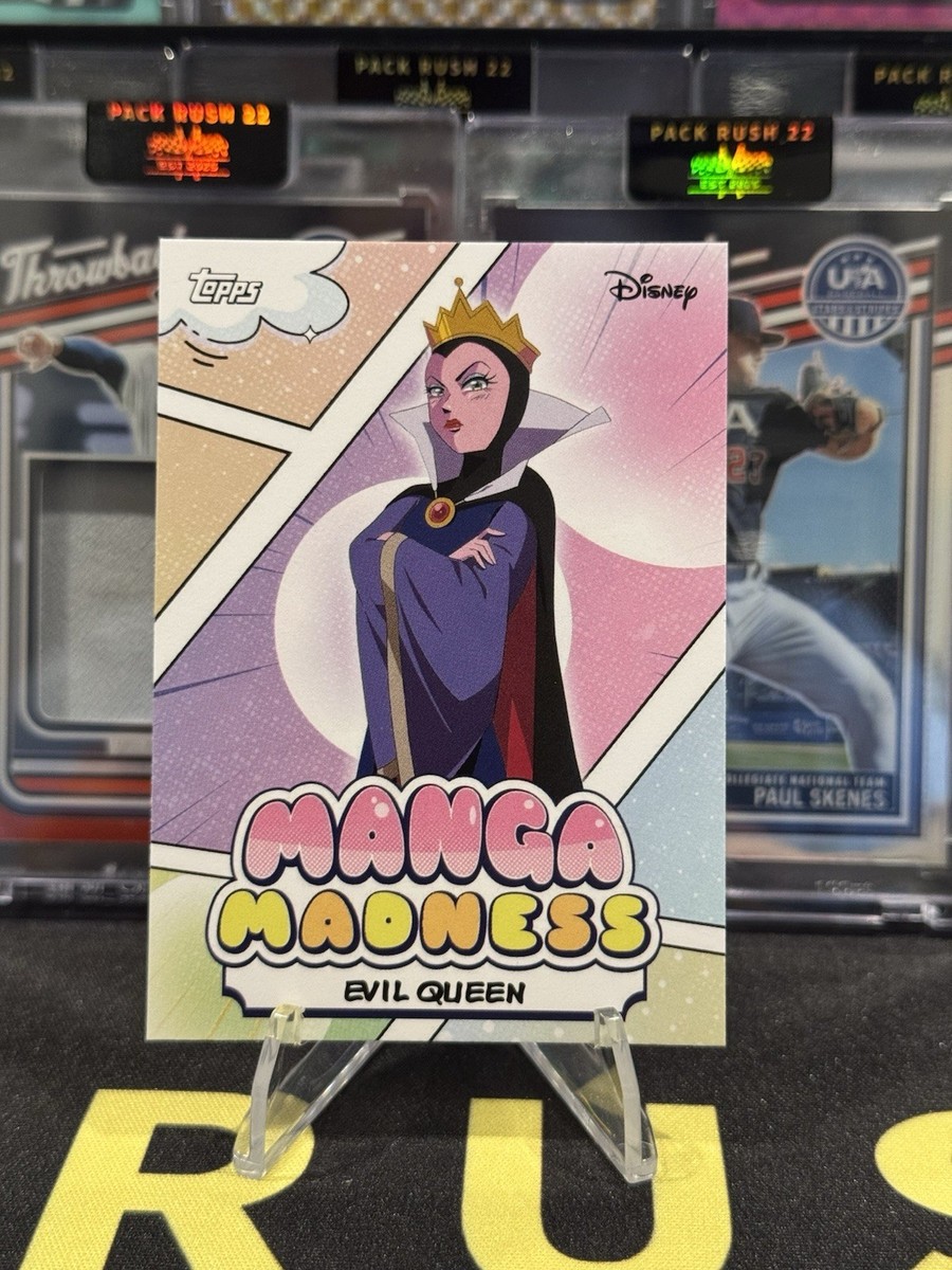 2026 Topps Disney Neon -Evil Queen Manga Madness MM-15 | eBay