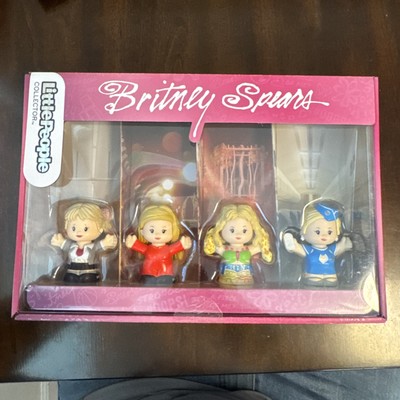 Fisher-Price Little People BRITNEY SPEARS Collector Figures 4 Pack Sealed 2024