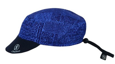 Chaskee - Reversible Cap Tribal ink blue Schirm-Kappe Sport Reise Sonnenschutz