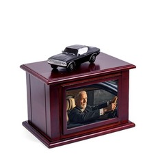 Muscle Car Urn for Ashes Adult Male Female, Wooden Cremation Urn Human Ashes ...