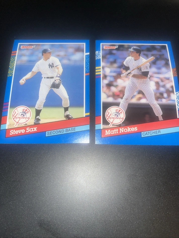 1991 Donruss New York Yankees You Pick The Player Card - Image 4 of 4