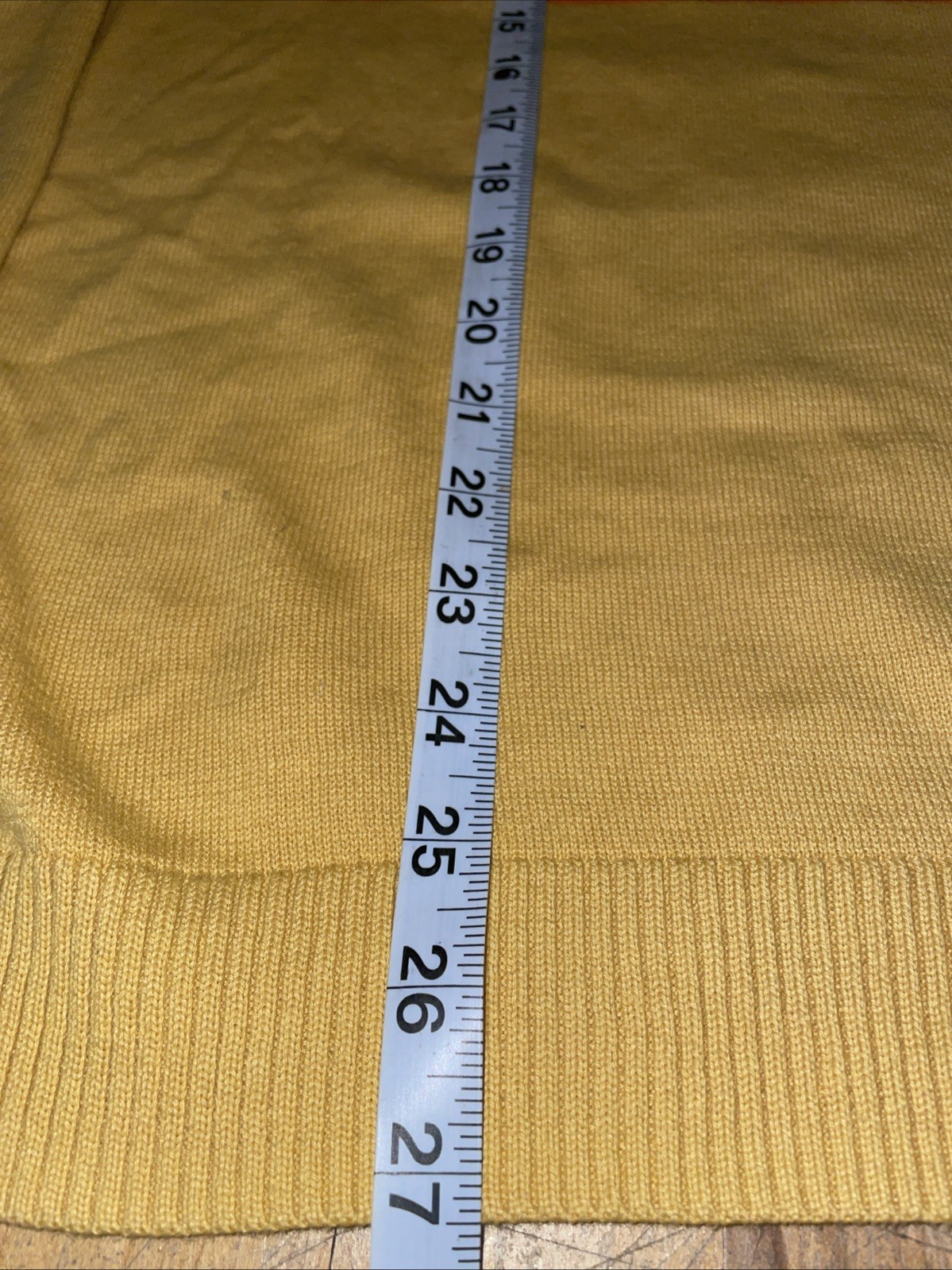 Outerknown Sweater with Stripes Yellow Large - image 3